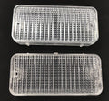 Front Clear Park Light Lamp Lenses Replacement for 1967–1968 Chevy Pickup Truck