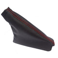 E Brake Boot for Land Rover LR2 (2008–2012) - Leather Synthetic, Red Stitch