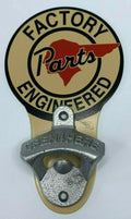 Vintage Style Pontiac Factory Engineered Wall Mount Bottle Opener Sign
