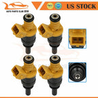 Set of 4 Fuel Injectors for KIA Rio (2001–2004)
