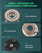 A/C Compressor Clutch Kit for Nissan Quest Murano (2003–2009)