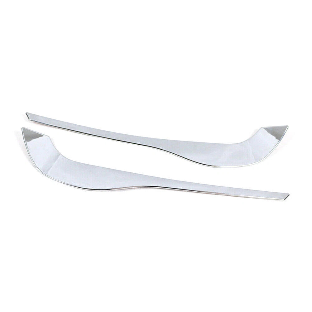 Chrome Front Fog Light Eyelid Trim for Mazda CX-5 (2017–2020)