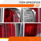 Right Side Chrome Housing Tail Light Brake Lamp for GMC Canyon (2015–2022)