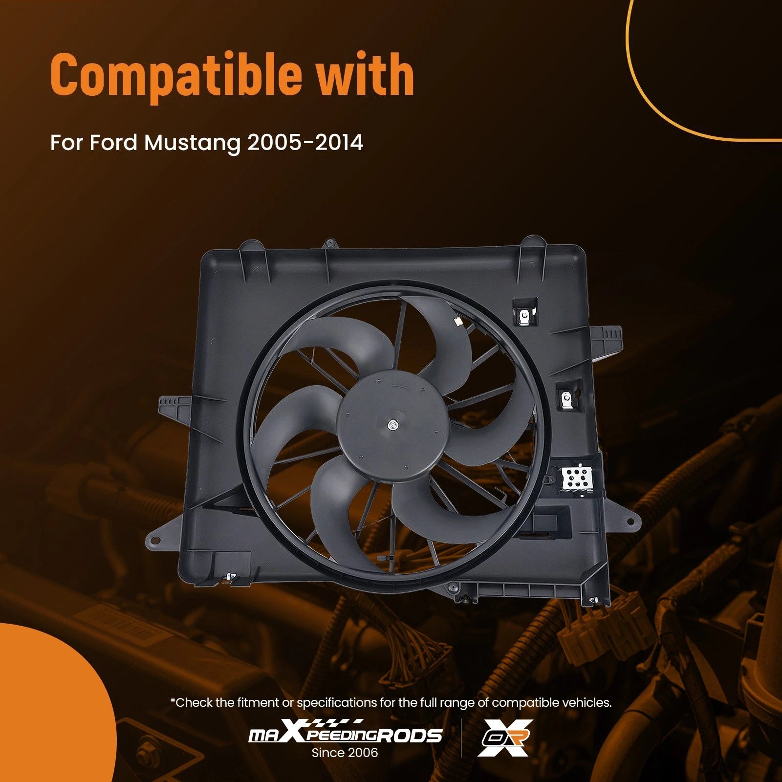 Cooling Fan for Ford Mustang (2005–2014)