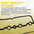 3 Valve Cover Gaskets for Nissan Rogue Sport S SL SV (2017–2019) 2.0L L4