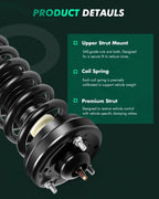 Set of 2 Quick Complete Front Struts & Coil Springs for Ford F-150 (2004–2008)