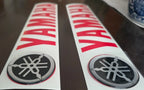 Pair of Yamaha 3D OEM Fender Decals for VX110 (2002–2009)