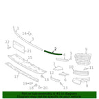Left Front Bumper Insert Molding Trim for Land Rover Range Rover (2018–2022)