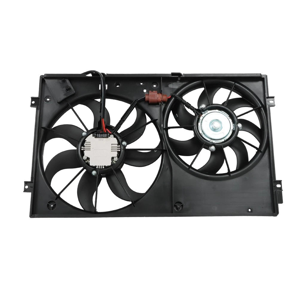 Radiator Cooling Fan Assembly for Volkswagen Beetle Golf Jetta Rabbit (2005–2010)