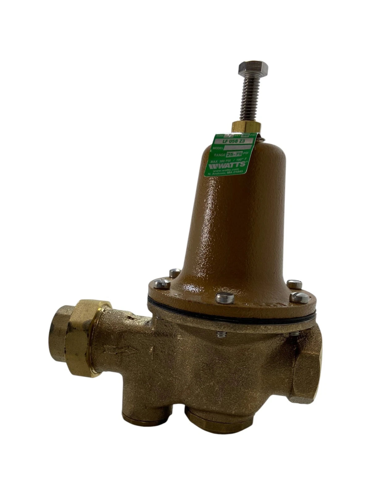 Water Pressure Reducing Valve 1" for Watts LFU5B-Z3 (OEM, 50 PSI)
