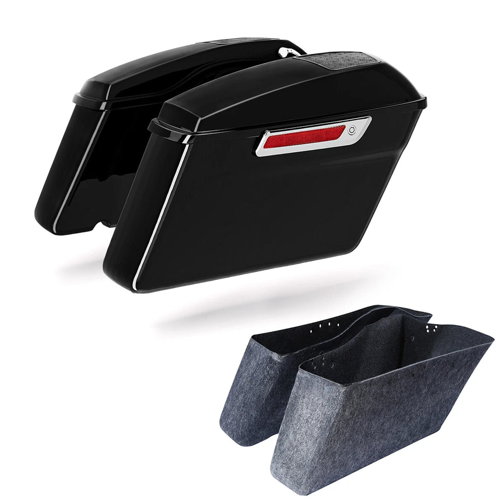 Hard Saddlebags with 6x9" Speakers for Harley Touring (1993–2013)