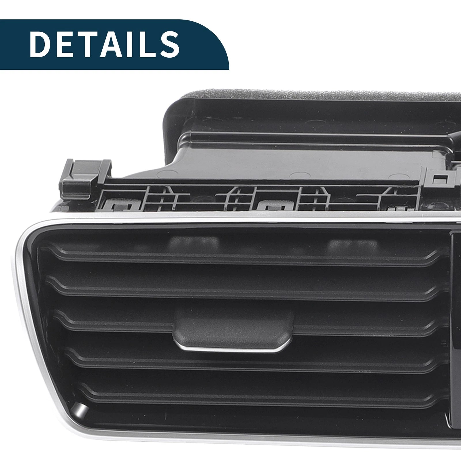 Center Dash A/C Outlet for Volkswagen Passat (2012–2019) 3AD819728A Black