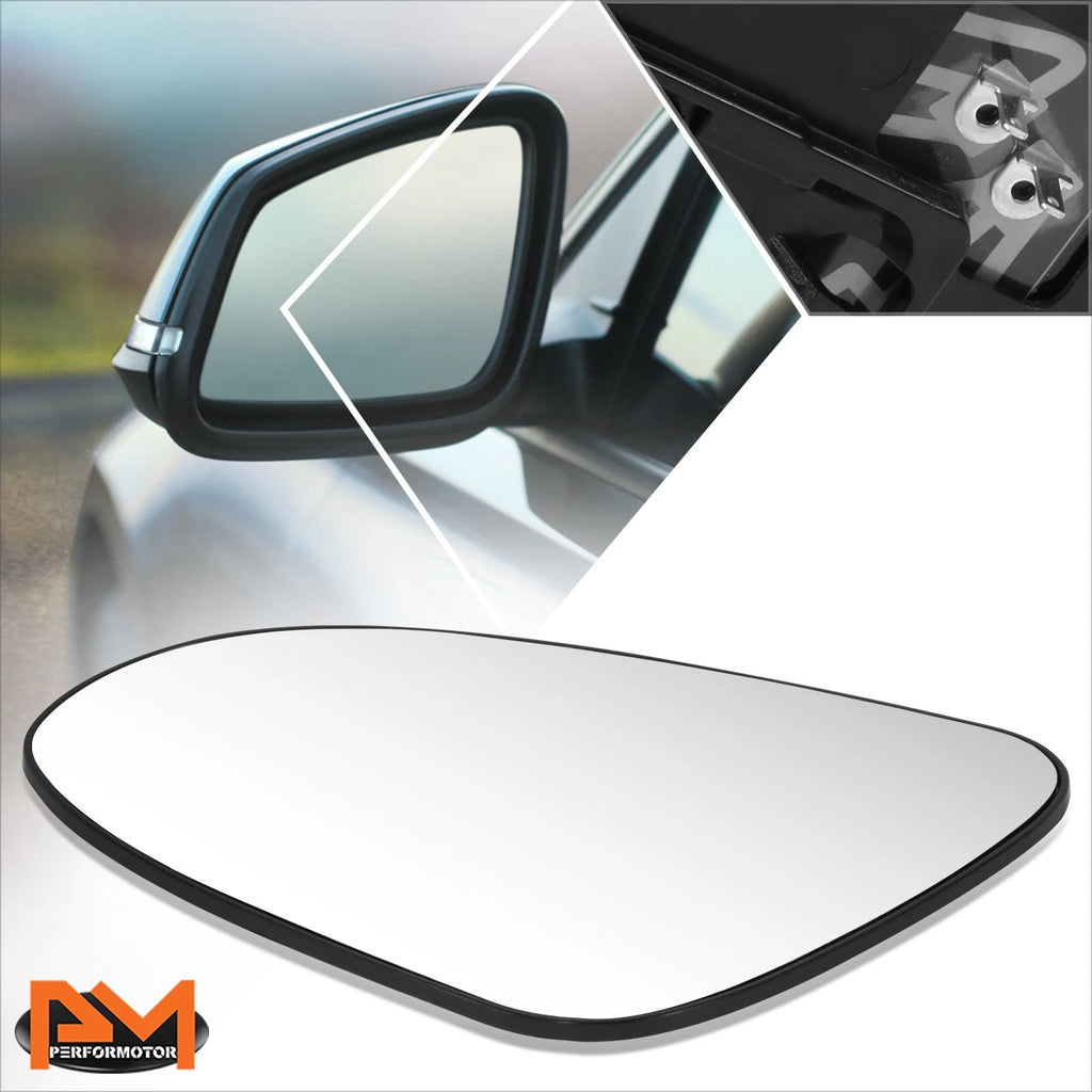 Driver Side Heated Flat Mirror Glass Lens for Toyota Camry (2012–2015)
