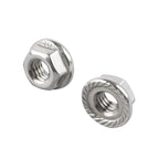 2X Seat Mounting Nuts Stainless Steel for Yamaha Banshee 350 (1987–2006)