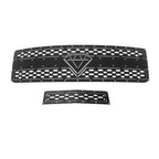 Stainless Double Layer Grille Combo for Chevy Silverado 2500HD/3500HD (2015-2019)