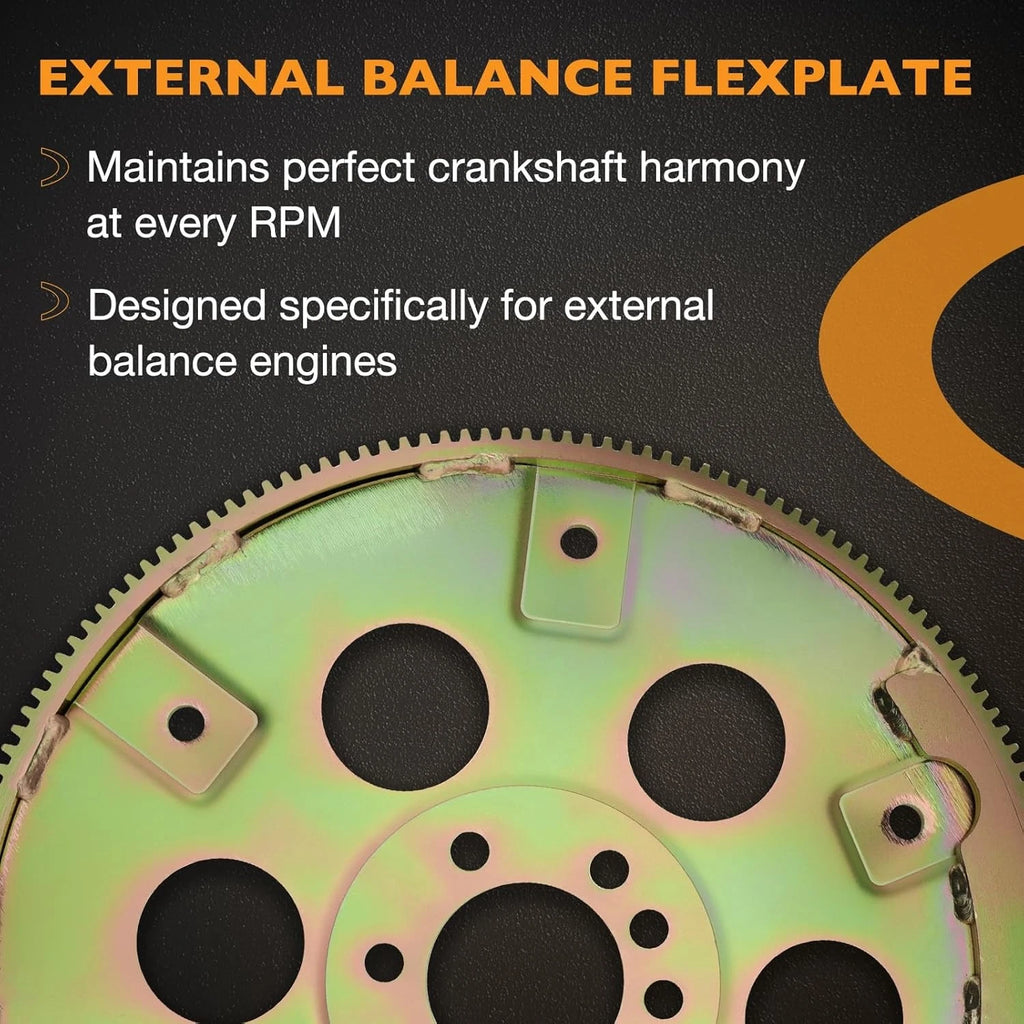 Flexplate 168 Teeth w/Bolts for Chevy 454 (1970–1990) - 1845400 Chromoly Steel