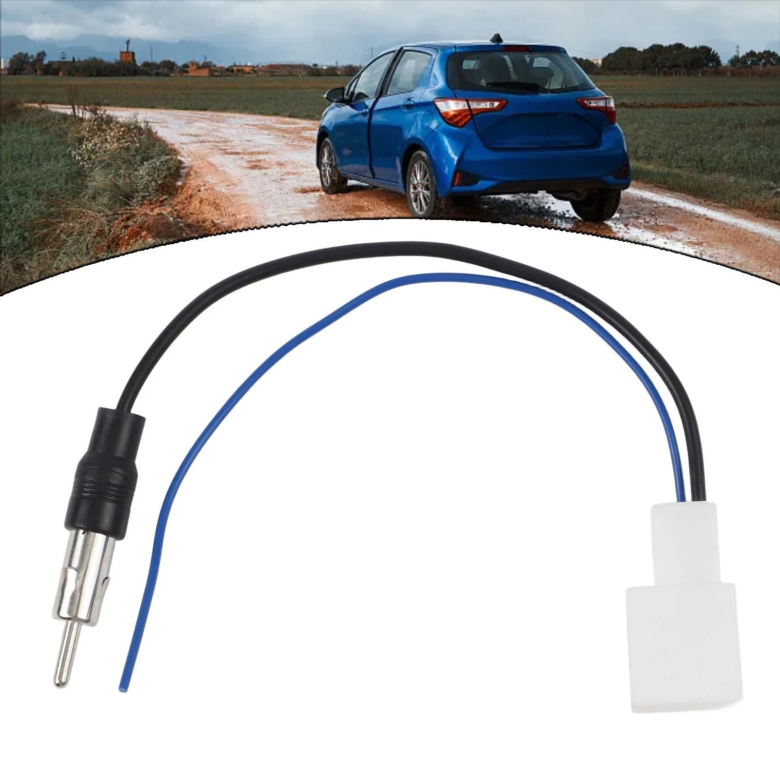 Radio Wire Adapter for Car Accessories (DC 12V)