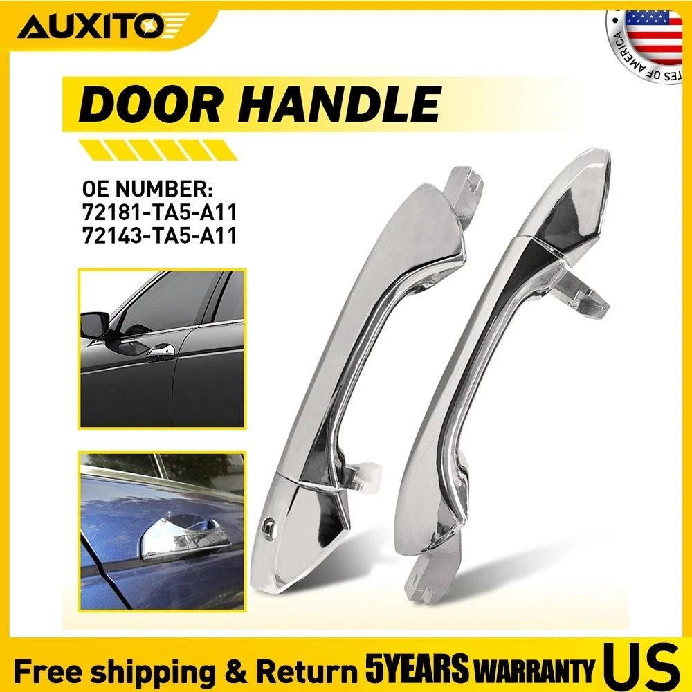 Outer Door Handle Set of 2 for Honda Accord (2008–2012) 72181TA5A11 H