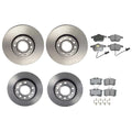 Akebono Euro Brake Kit Set of 4 for Audi A4 Quattro (2002–2008)