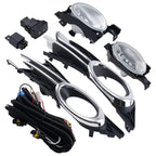 Set of 4 Fog Lamps w/ Bezel, Wiring, Switch for Honda Odyssey (2014–2016) 33950TK8A11
