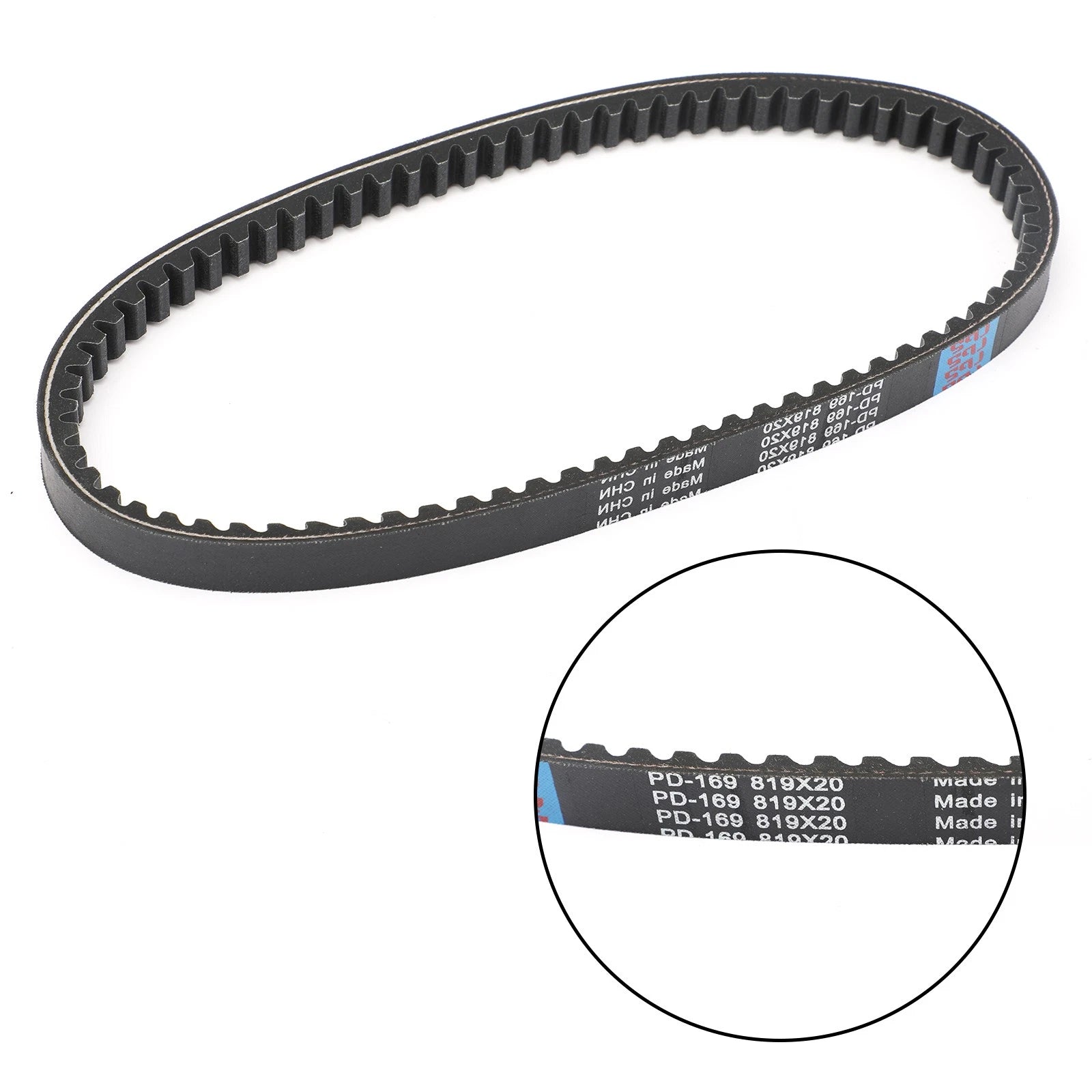 Drive Belt 819OC x 20W for Polaris Phoenix/Sawtooth 200 (2005–2019) P/N 0452496