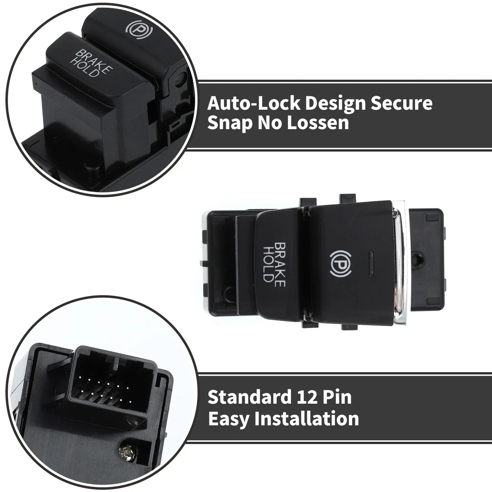 Car Hand Parking Brake Switch for Honda Accord (2018-2020)