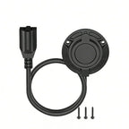 15A 125V Shore Power Receptor Rear Cover with 14AWG Wire for Outdoor RV