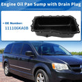 Engine Oil Pan Sump with Drain Plug for Dodge Grand Caravan (2009-2010)