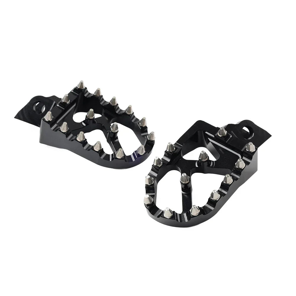 BLK CNC MX Foot Pegs for Kawasaki KX65 KX85 (2000-2020)