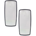 Set of 2 Mirror Glass for Freightliner Columbia (2004–2016) with Backing Plate