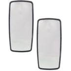 Set of 2 Mirror Glass for Freightliner Columbia (2004–2016) with Backing Plate