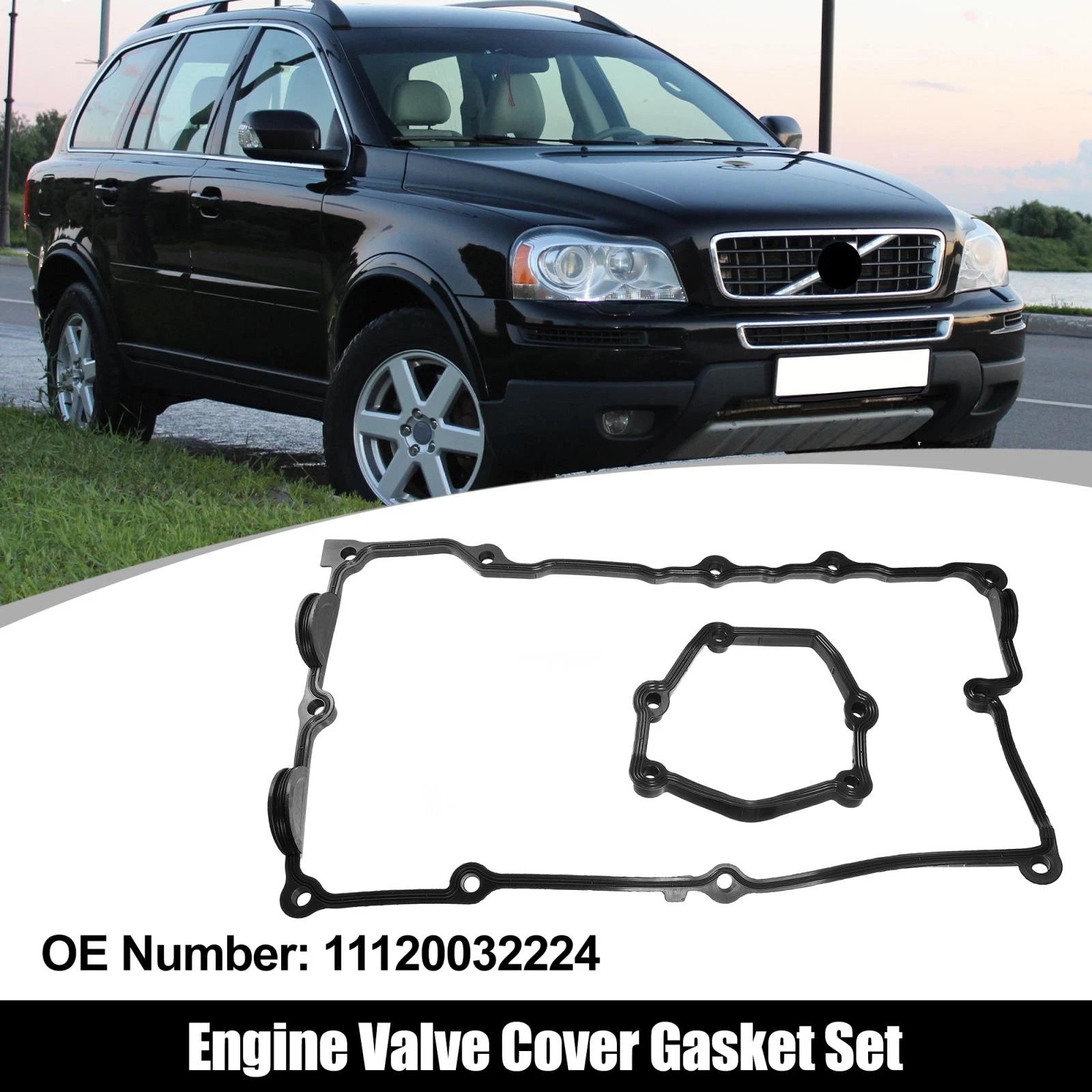Valve Cover Gasket Set 11120032224 for BMW 120i 316i 318i (2000–2006)