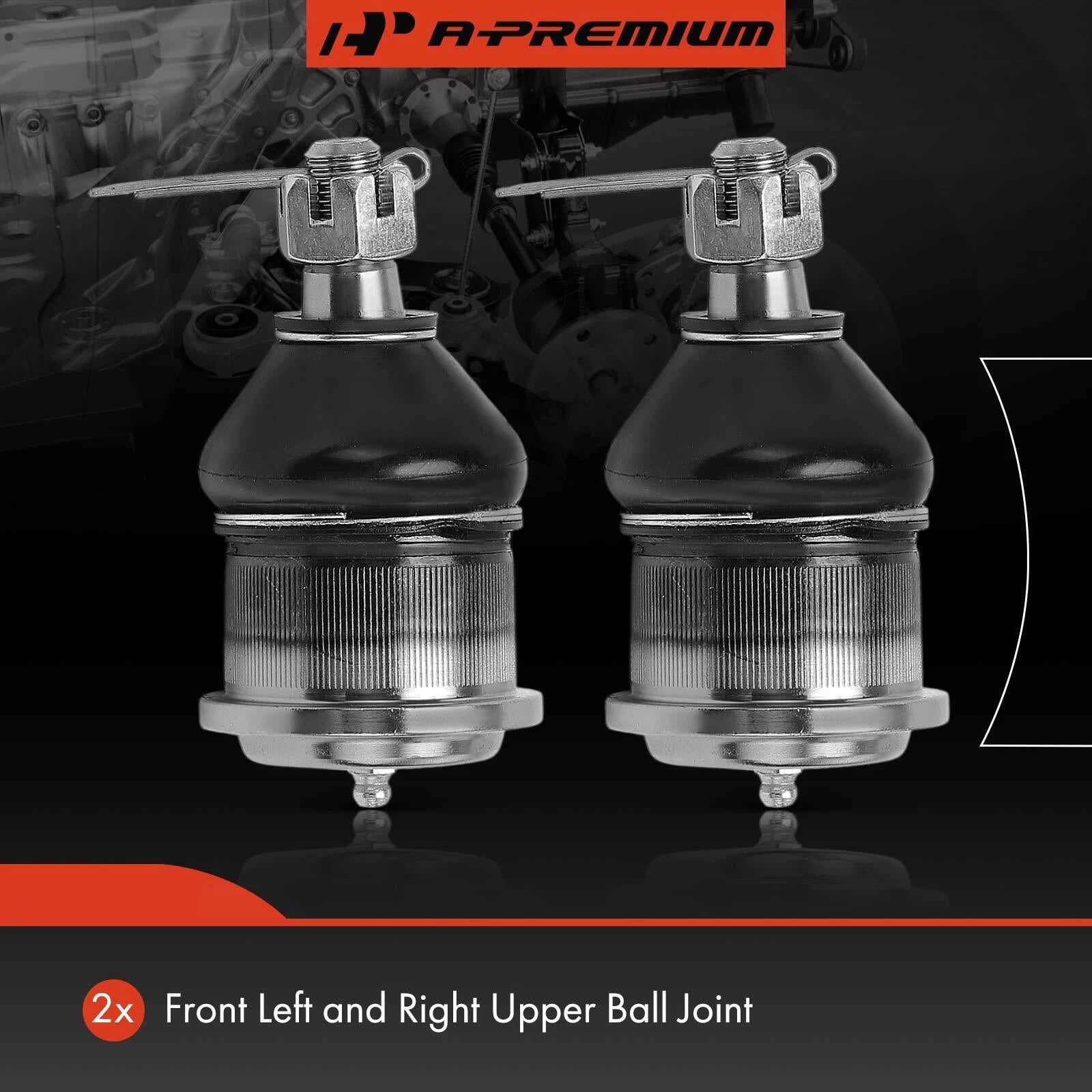 2X Front Upper Ball Joints for Ford F-150, F-250 (1997–2004)