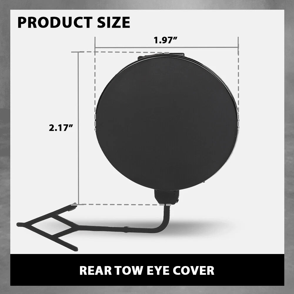 Tow Hook Eye Cover Cap for Audi A6 Quattro (2012–2015)