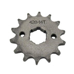 14T 428 Front Sprocket Cog 20mm for Thumpstar Atomik Pit Bike