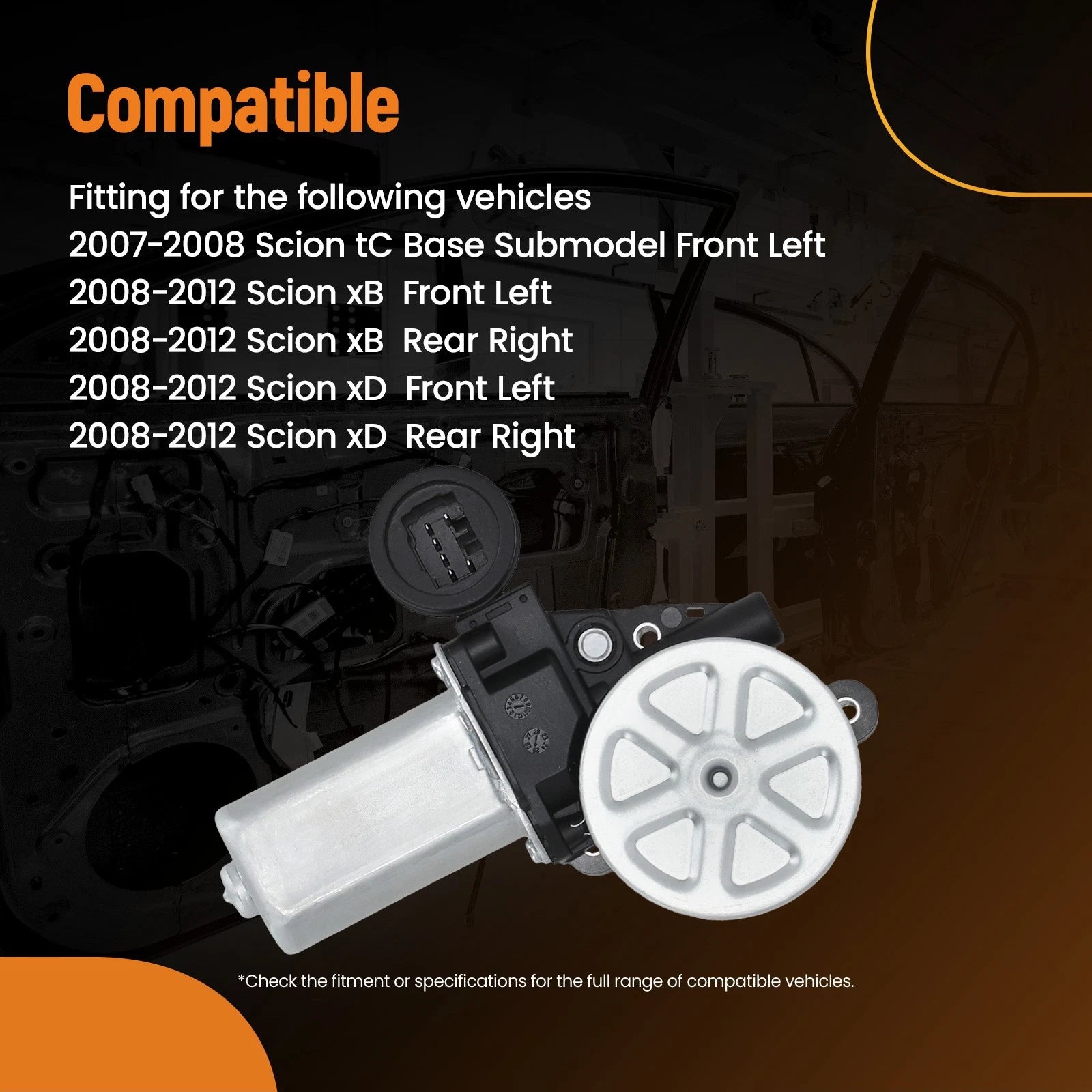 Window Lift Motor for Toyota Tacoma (2005–2015) 85720AE010