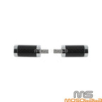 Chrome 1.25" Crash Bar Slider End Replacement for Harley Street Glide (2006-2023)