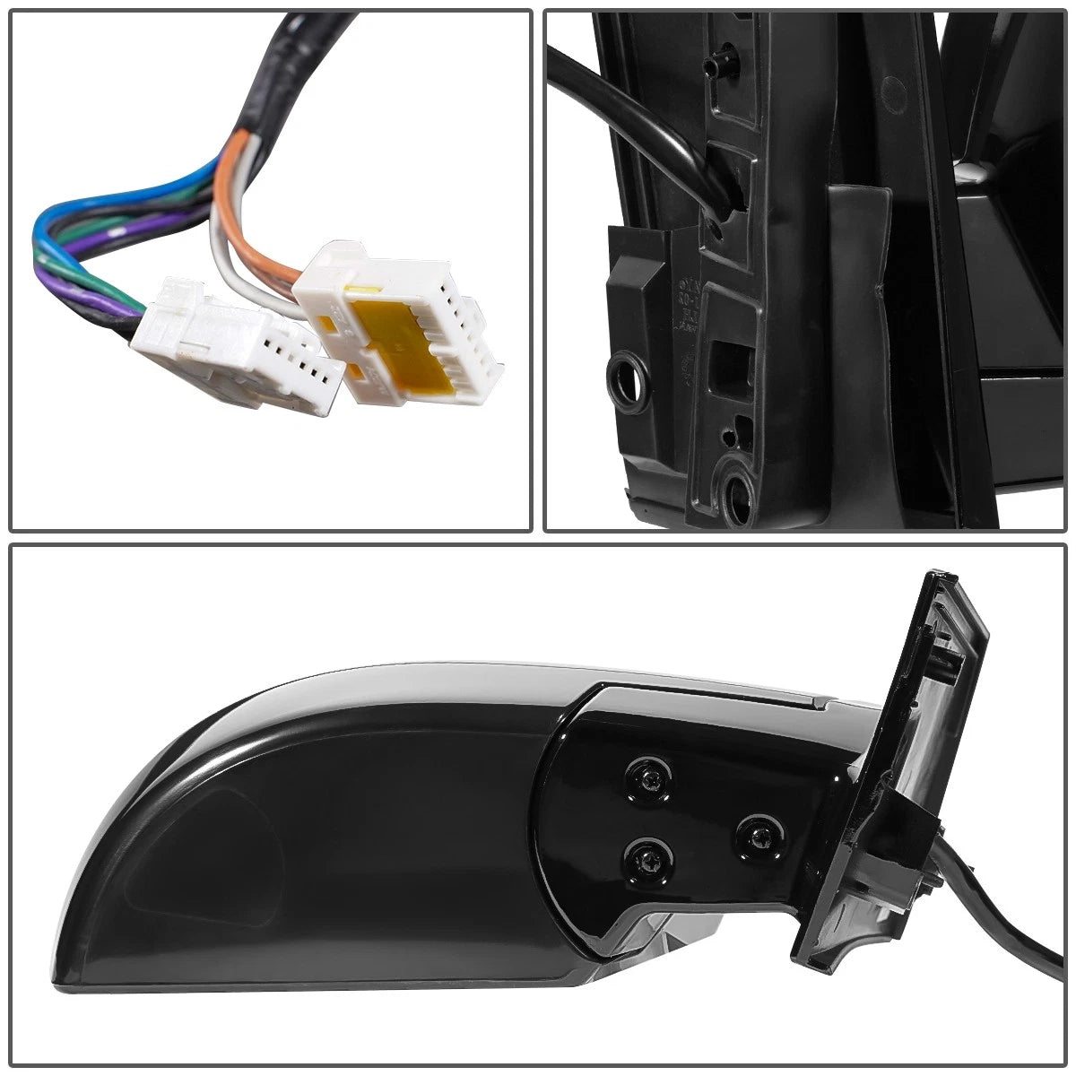 Power Heated Memory Passenger Side Mirror for Nissan Quest (2004–2009) NI1321192