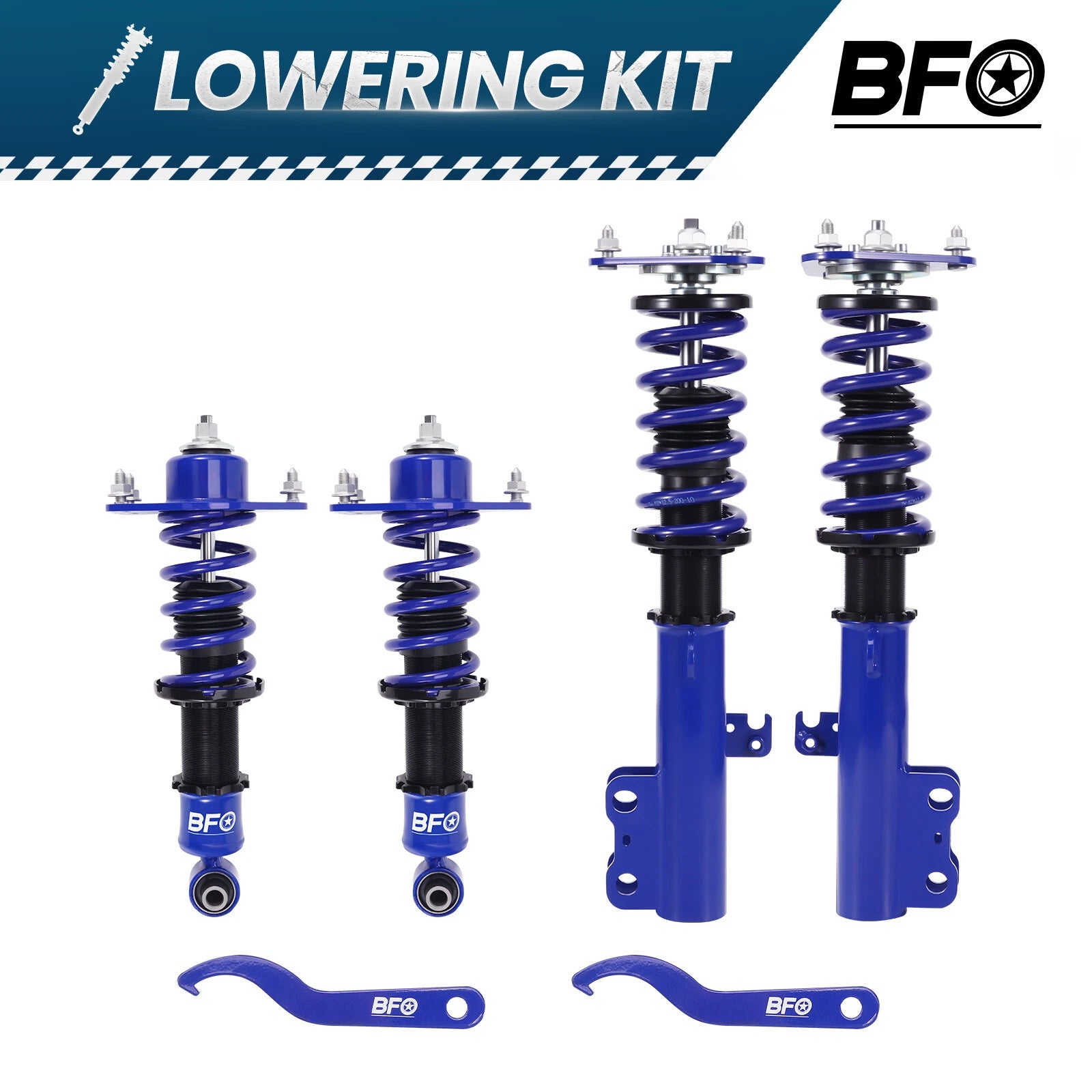 Adjustable Coilovers Lowering Suspension Kit for Scion tC (2005–2010)