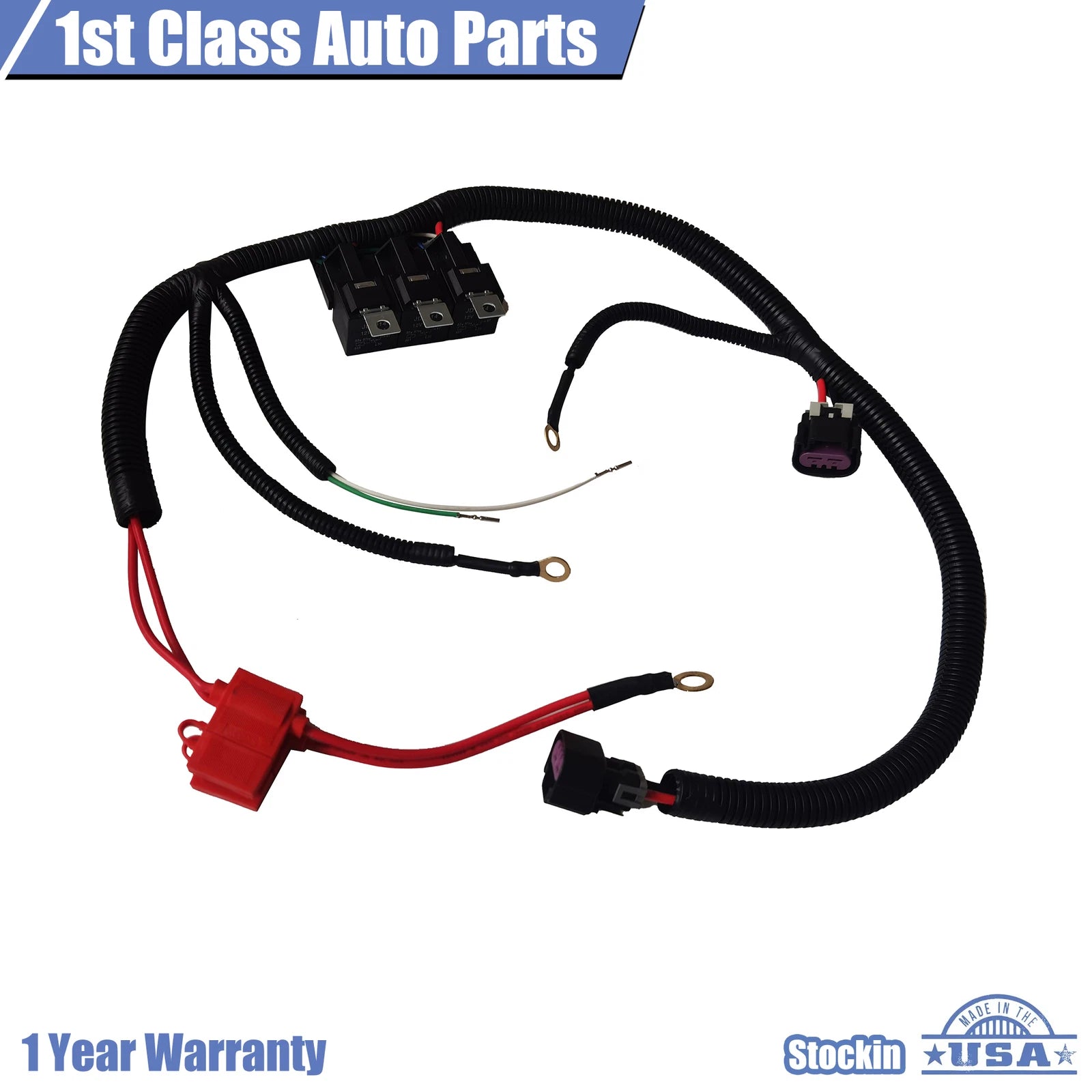 Dual Electric Fan Wiring Harness for 1999–2006 Ecu Control