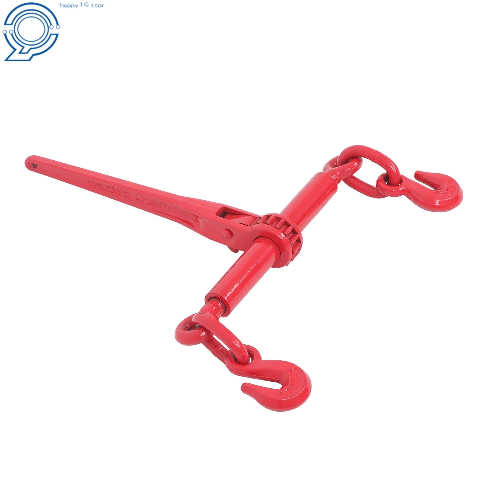 2X Chain Load Binder Ratchet 5/16"-3/8" 5400 Lbs WLL with Chain Hook