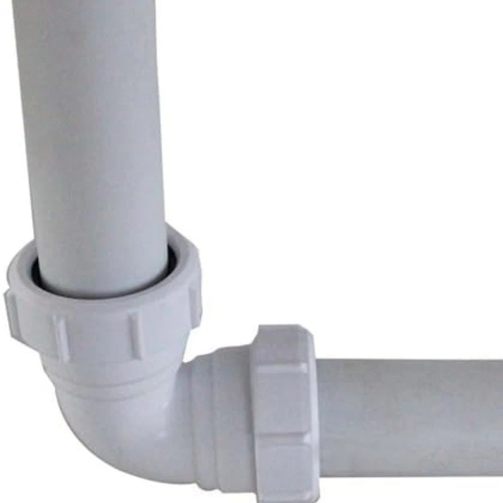 40mm PVC Pipe Adapter for Bathtub Drain Kitchen Sink Shower Waste Pipe