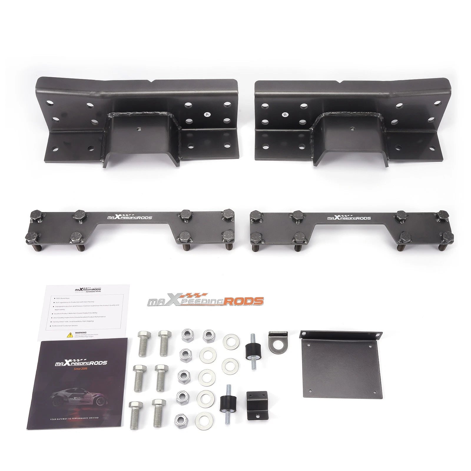 Frame Drop C-Notch for Dodge Ram 1500 (2002–2008) Steel Powder Coated