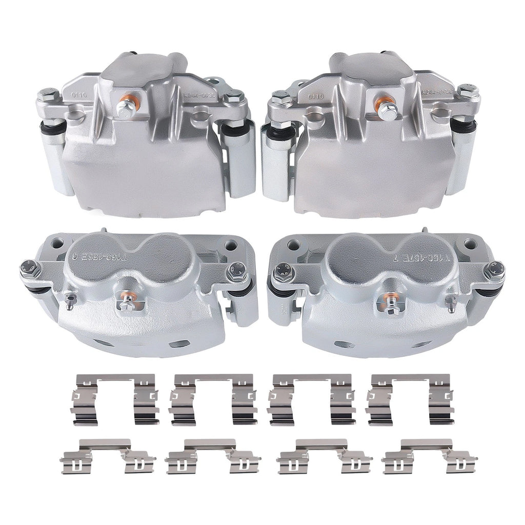 Front Rear Brake Calipers Pair for Cadillac Escalade ESV (2008–2020)