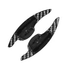 Black Steering Wheel Shift Paddle Extensions for Hyundai LAFESTA IX35 PALISADE