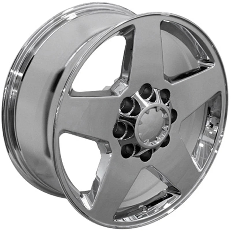 Chrome Wheel 20 Inch Replacement for 1997-2018 GMC Savana 3500