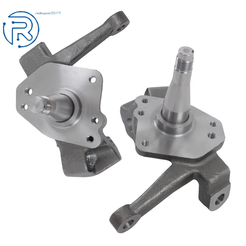 Set of 2 Forged Steel 2" Drop Spindles for Ford Mustang II Pinto (1974–1978)
