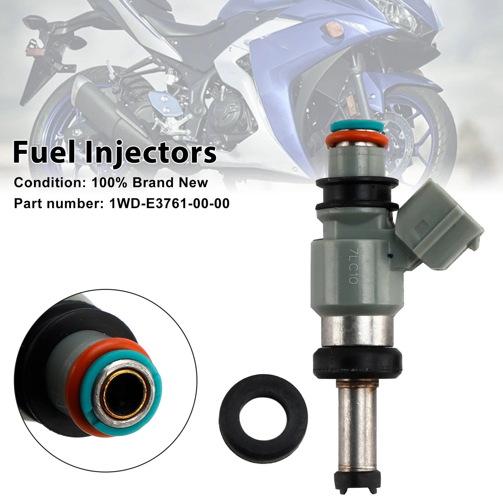 Fuel Injectors for Yamaha YZF-R3 (2015–2022) 1WD-E3761-00-00