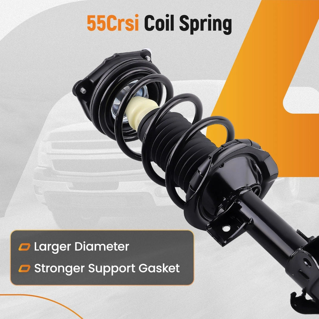 Set of 4 Complete Struts for Nissan Versa (2007–2012)