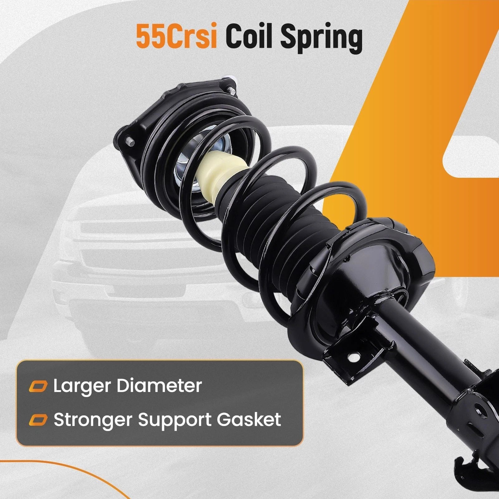 Set of 4 Complete Struts for Nissan Versa (2007–2012)